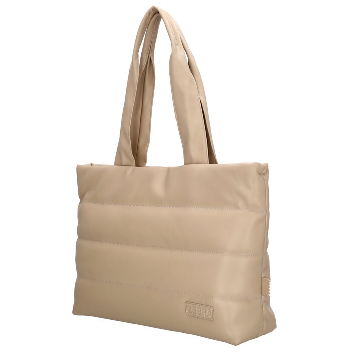 Zebra Trends Zebra Trends Evie 15.6" laptop-shopper light taupe