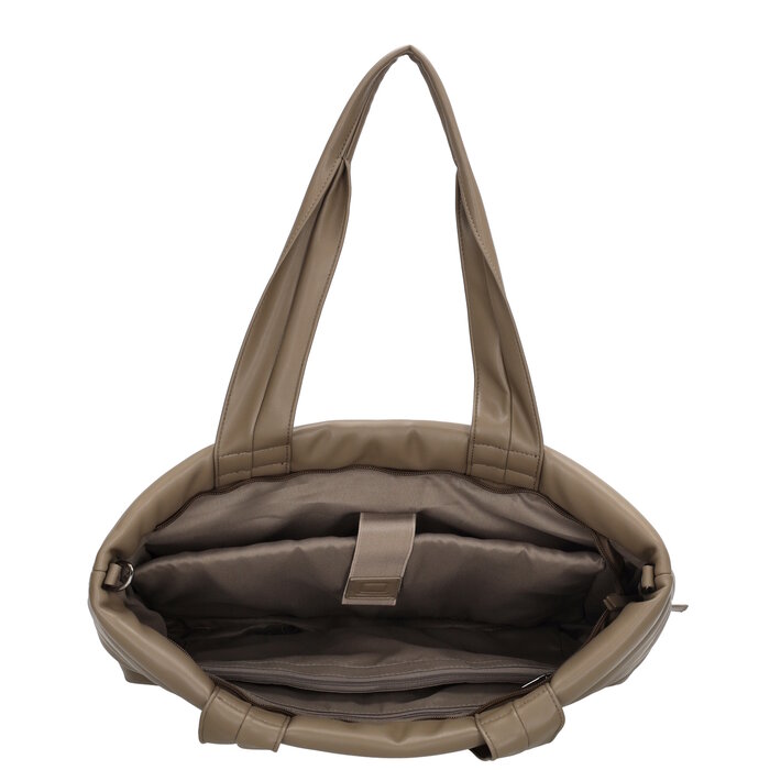 Zebra Trends Zebra Trends Evie 15.6" laptop-shopper taupe
