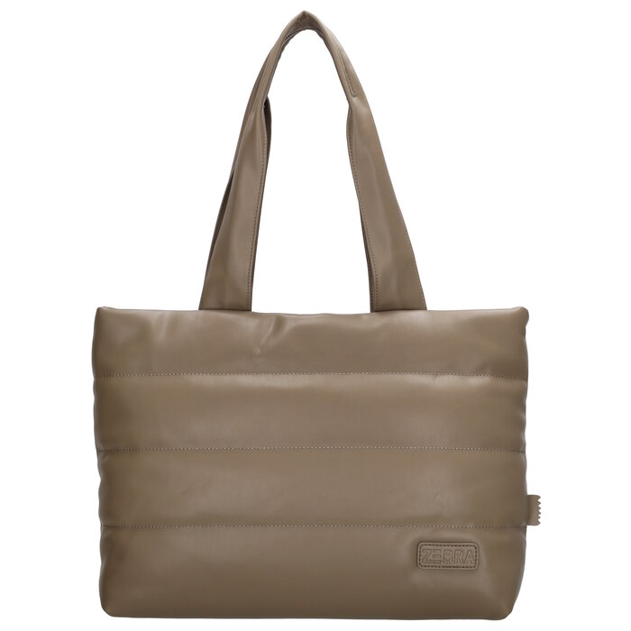 Zebra Trends Zebra Trends Evie 15.6" laptop-shopper taupe
