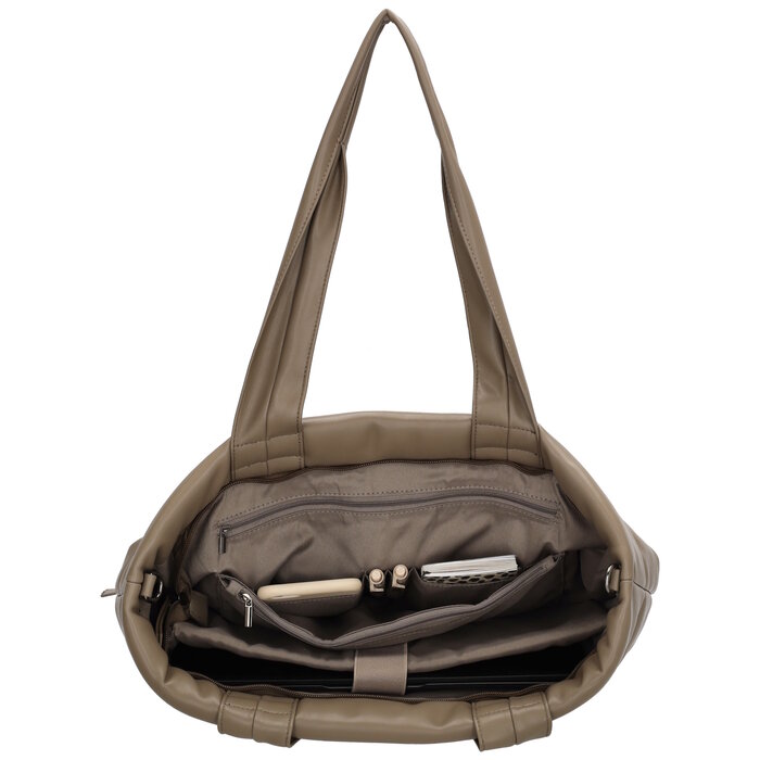 Zebra Trends Zebra Trends Evie 15.6" laptop-shopper taupe