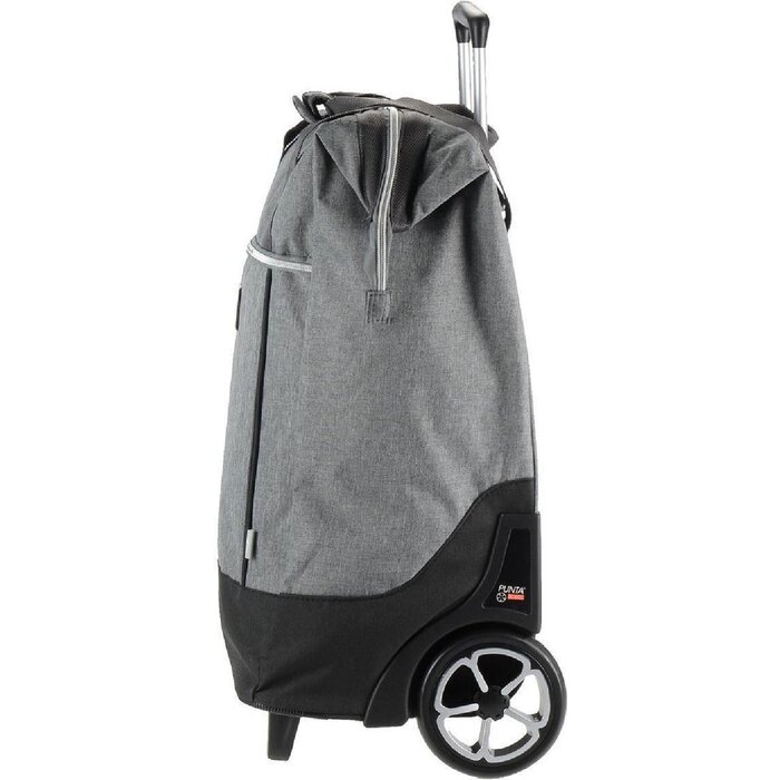 Big Wheel boodschappentrolley titanium grey