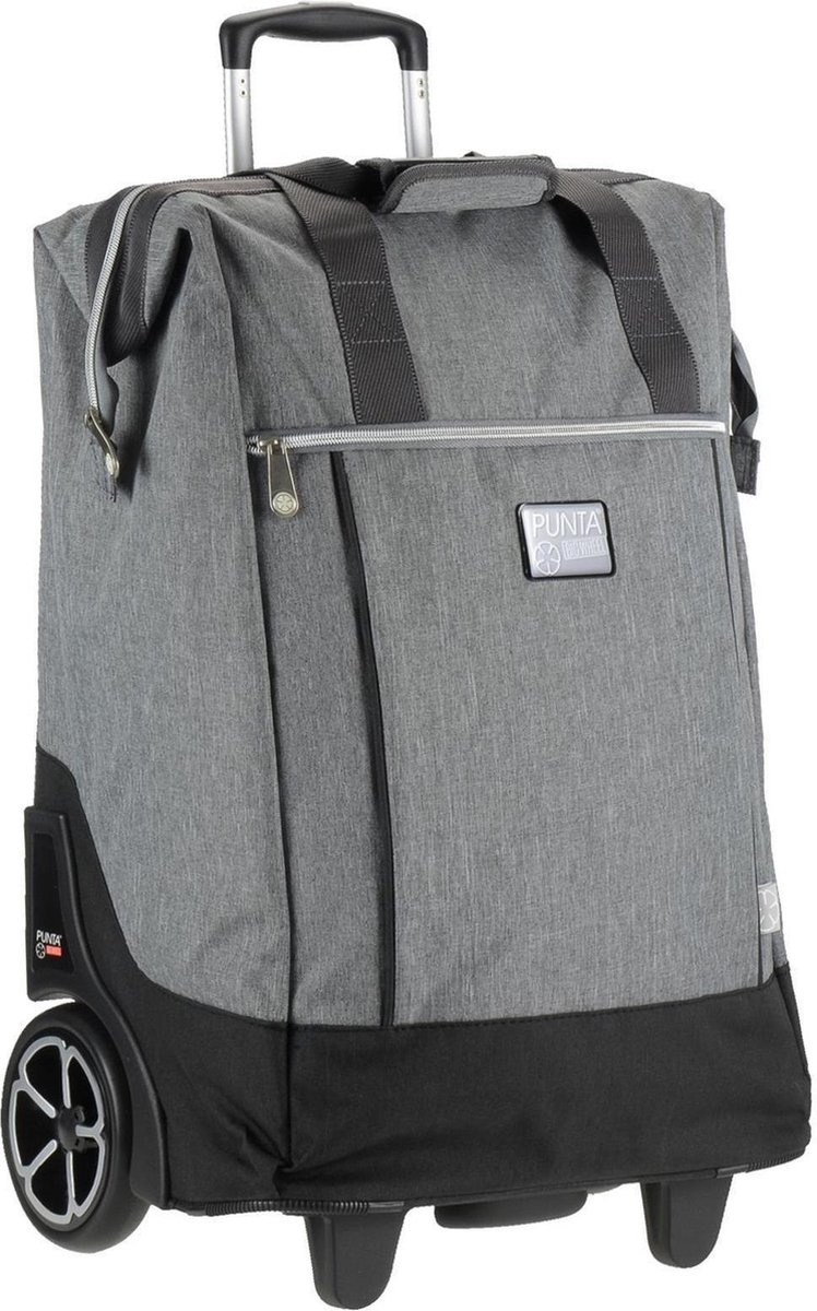 Big Wheel boodschappentrolley titanium grey