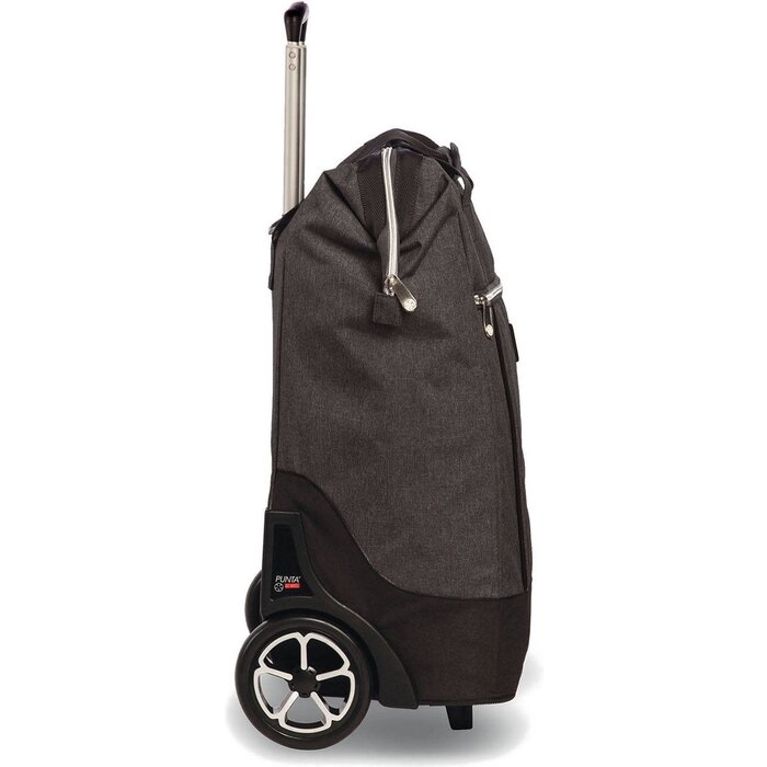 Big Wheel boodschappentrolley donker grijs