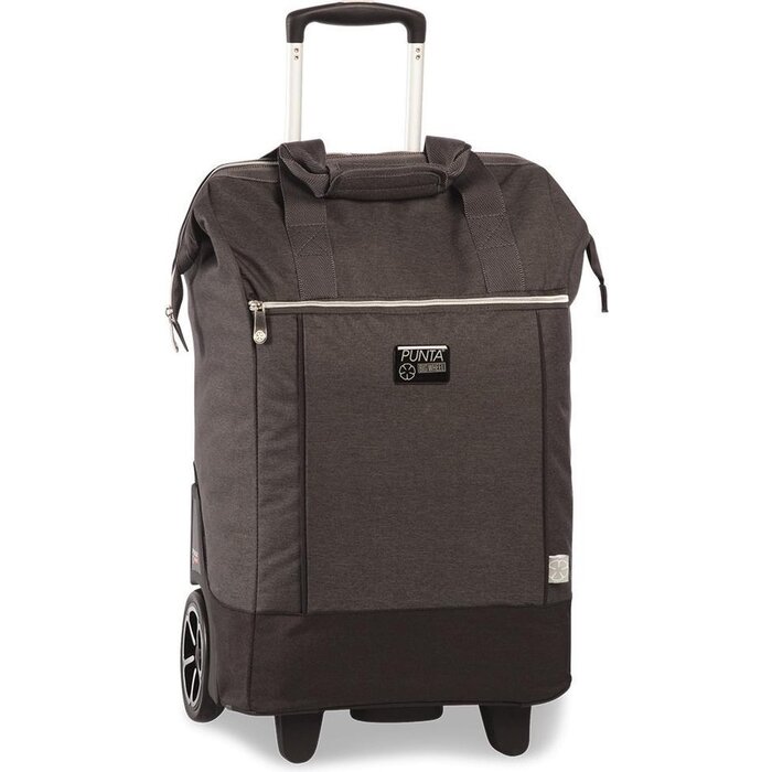 Big Wheel boodschappentrolley donker grijs