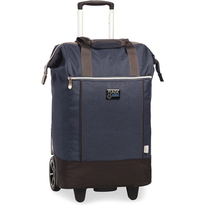 Big Wheel boodschappentrolley marine blauw