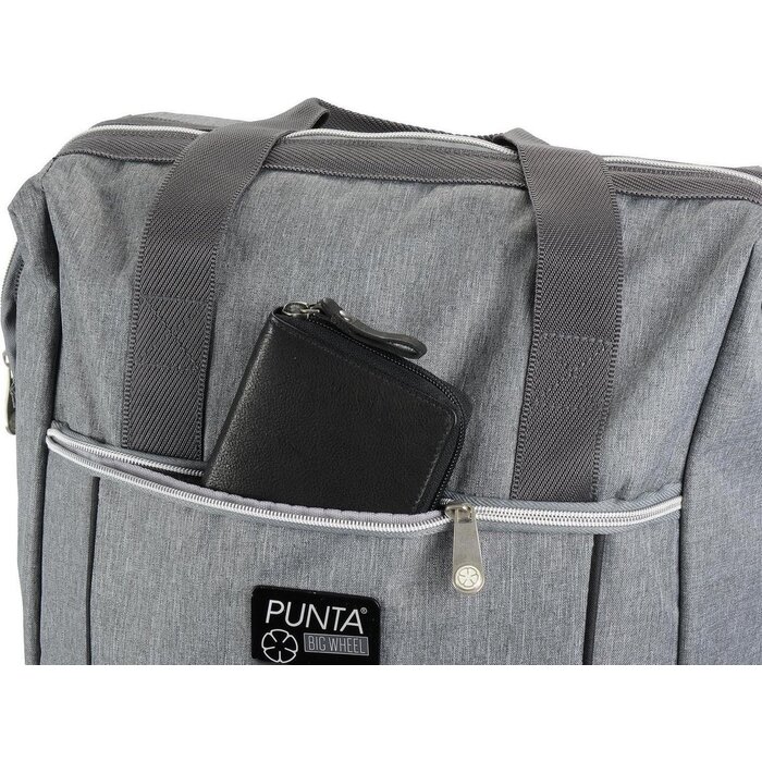 Big Wheel boodschappentrolley marine blauw