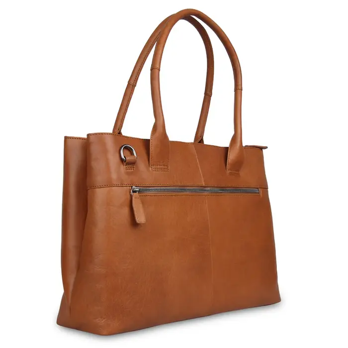 Plevier Plevier Amber 15.6" Laptop-shopper cognac