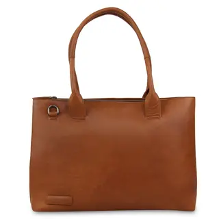 Plevier Plevier Amber 15.6" Laptop-shopper cognac
