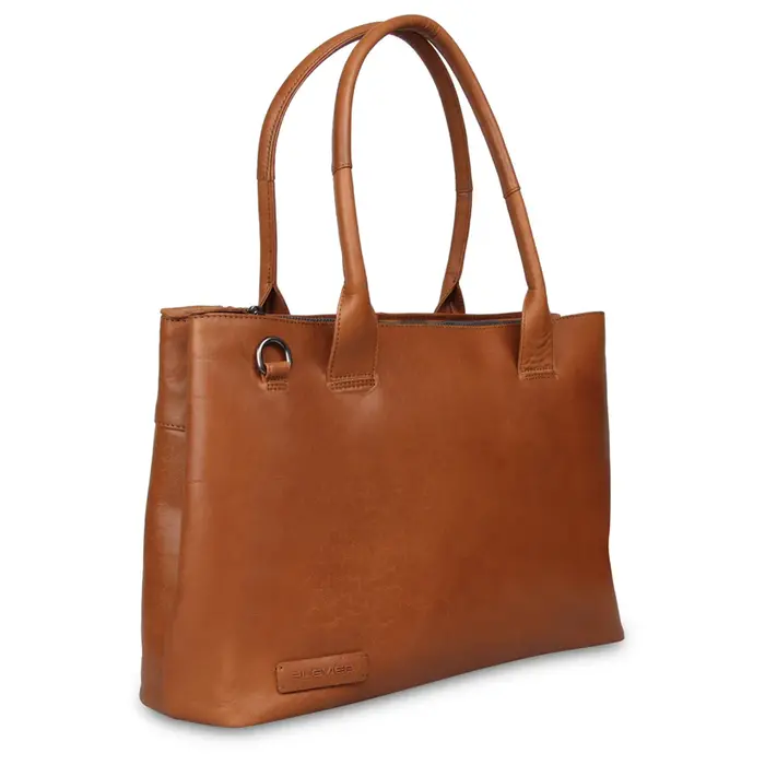 Plevier Plevier Amber 15.6" Laptop-shopper cognac