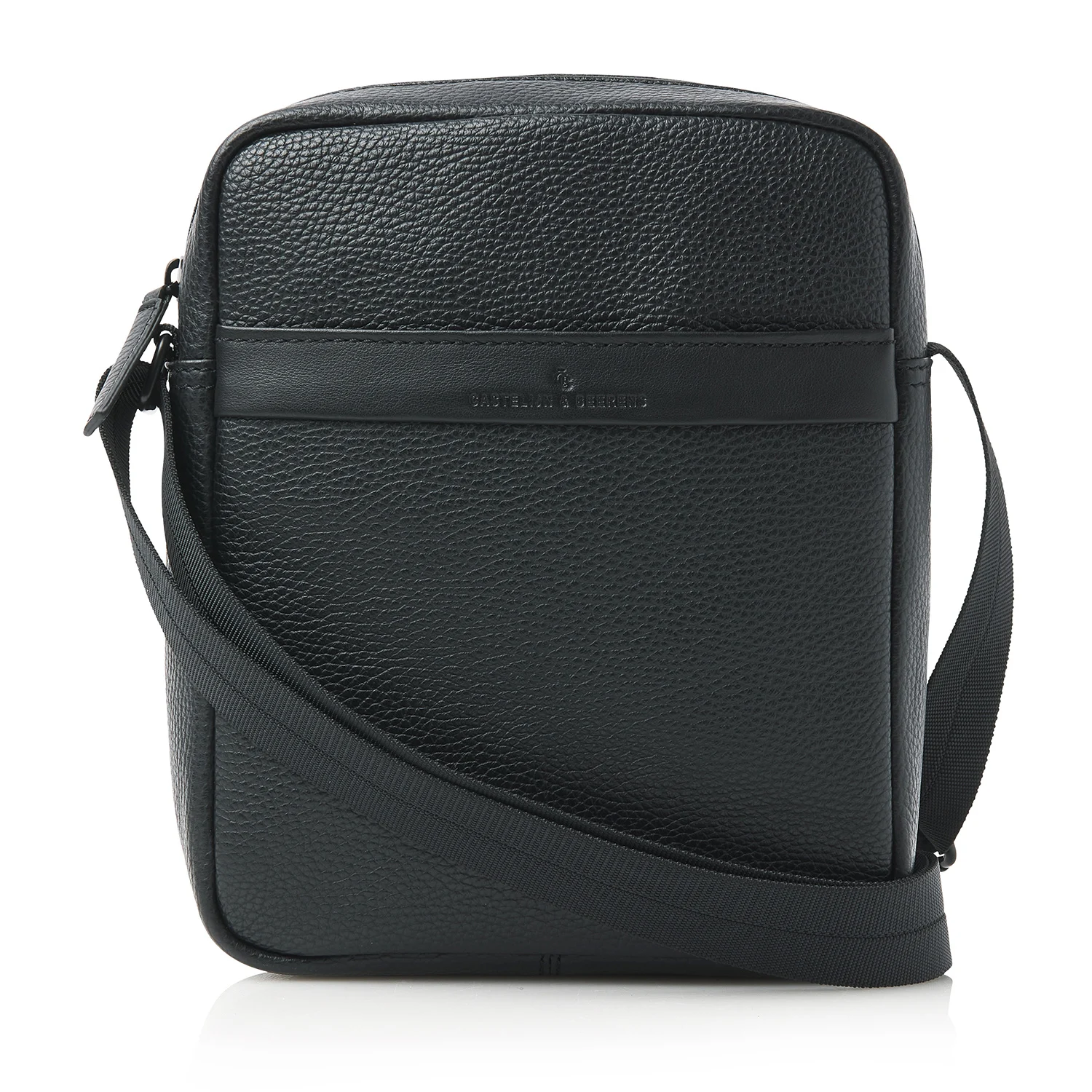 Castelijn en Beerens Onyx Jort Crossbody Medium RFID | zwart