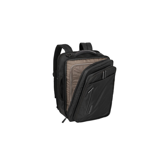Travelite Travelite Crosslite 5.0 boardbag schouder-rugtas zwart