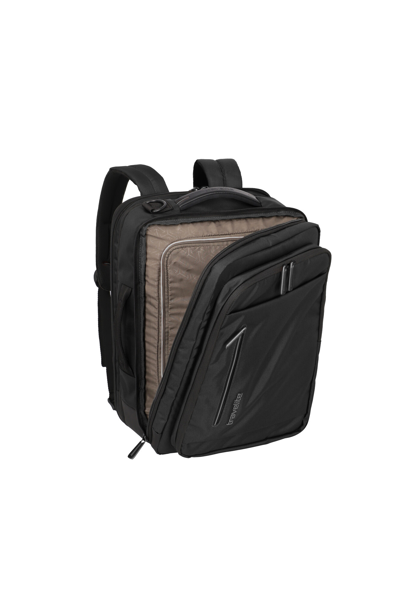 Travelite Travelite Crosslite 5.0 boardbag schouder-rugtas zwart