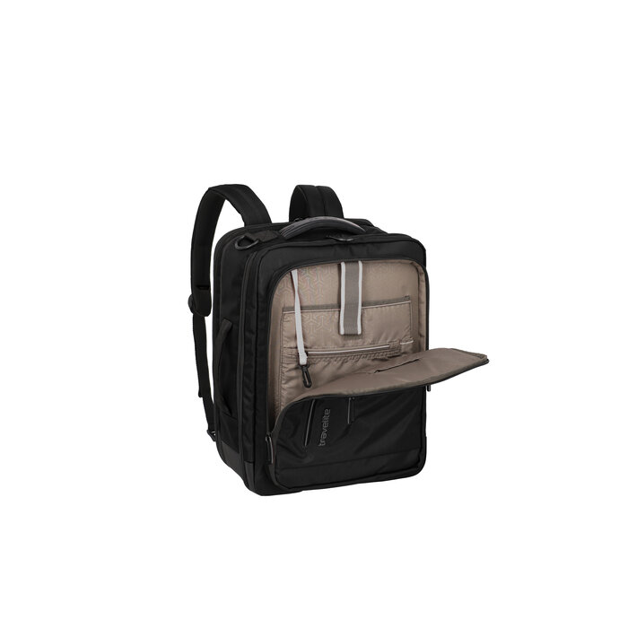 Travelite Travelite Crosslite 5.0 boardbag schouder-rugtas zwart