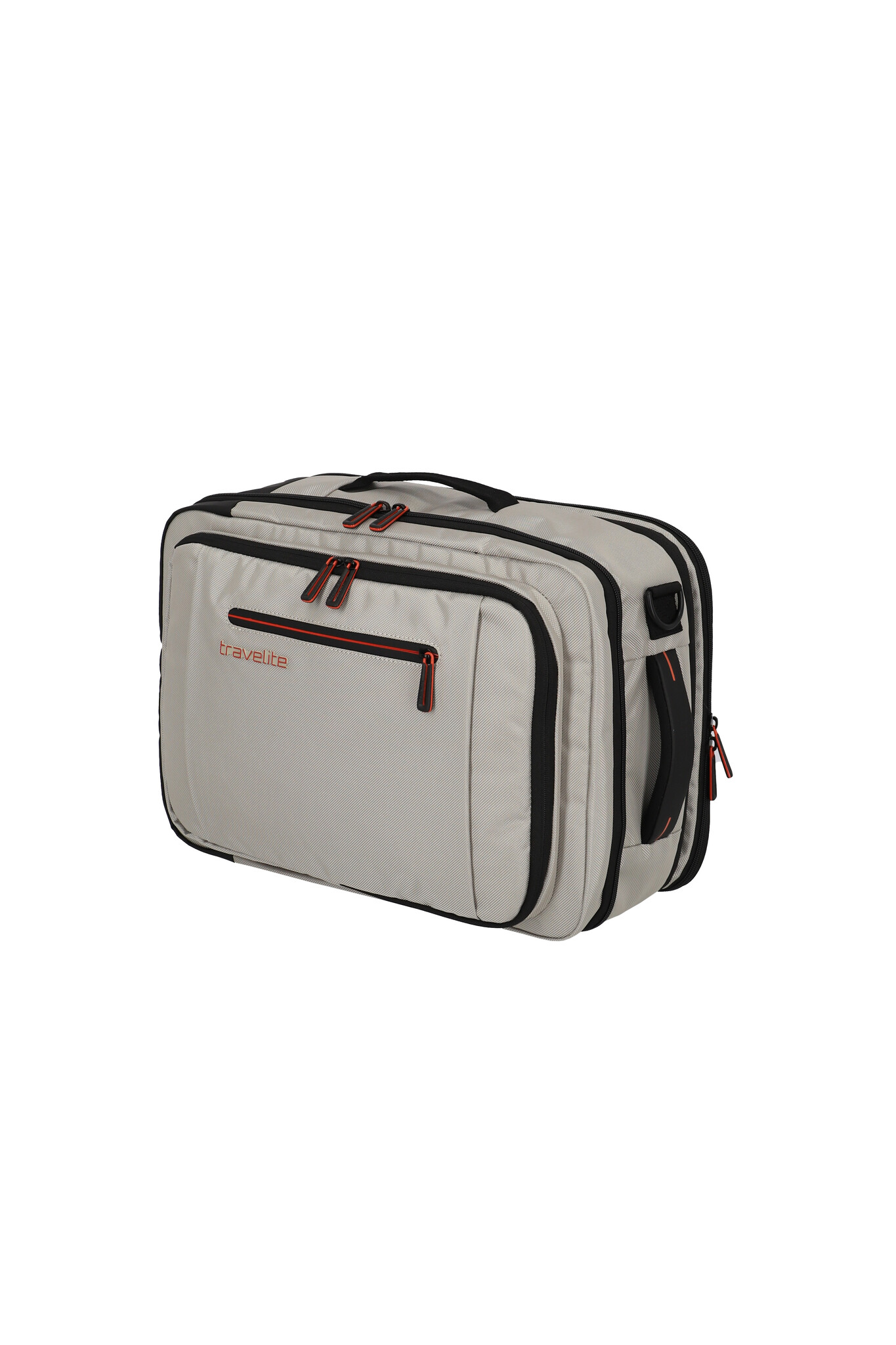 Travelite Travelite Crosslite 5.0 boardbag schouder-rugtas beige
