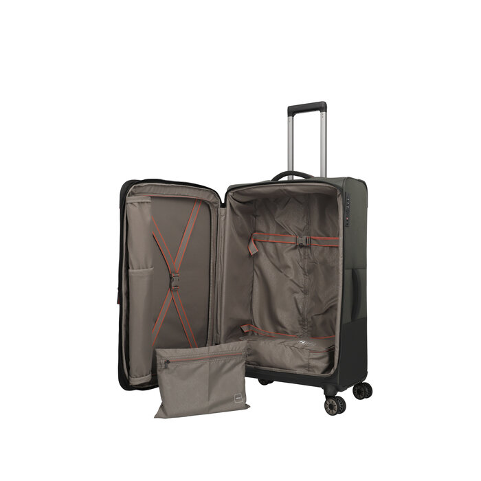 Travelite Travelite Crosslite 5.0 Large 4-wiel trolley olive
