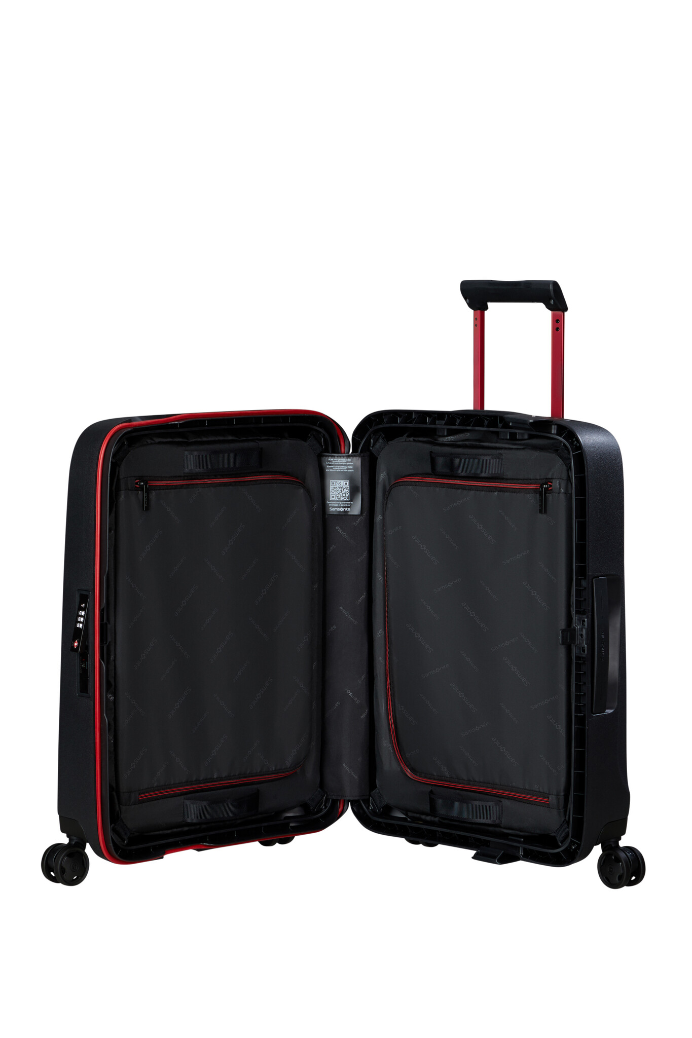 Samsonite Samsonite Essens spinner 55cm-39L charcoal/red