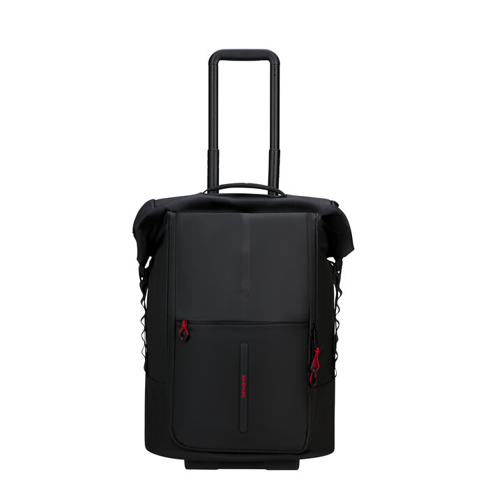 Samsonite Samsonite Ecodiver foldable duffle met wielen 4-in-1 zwart