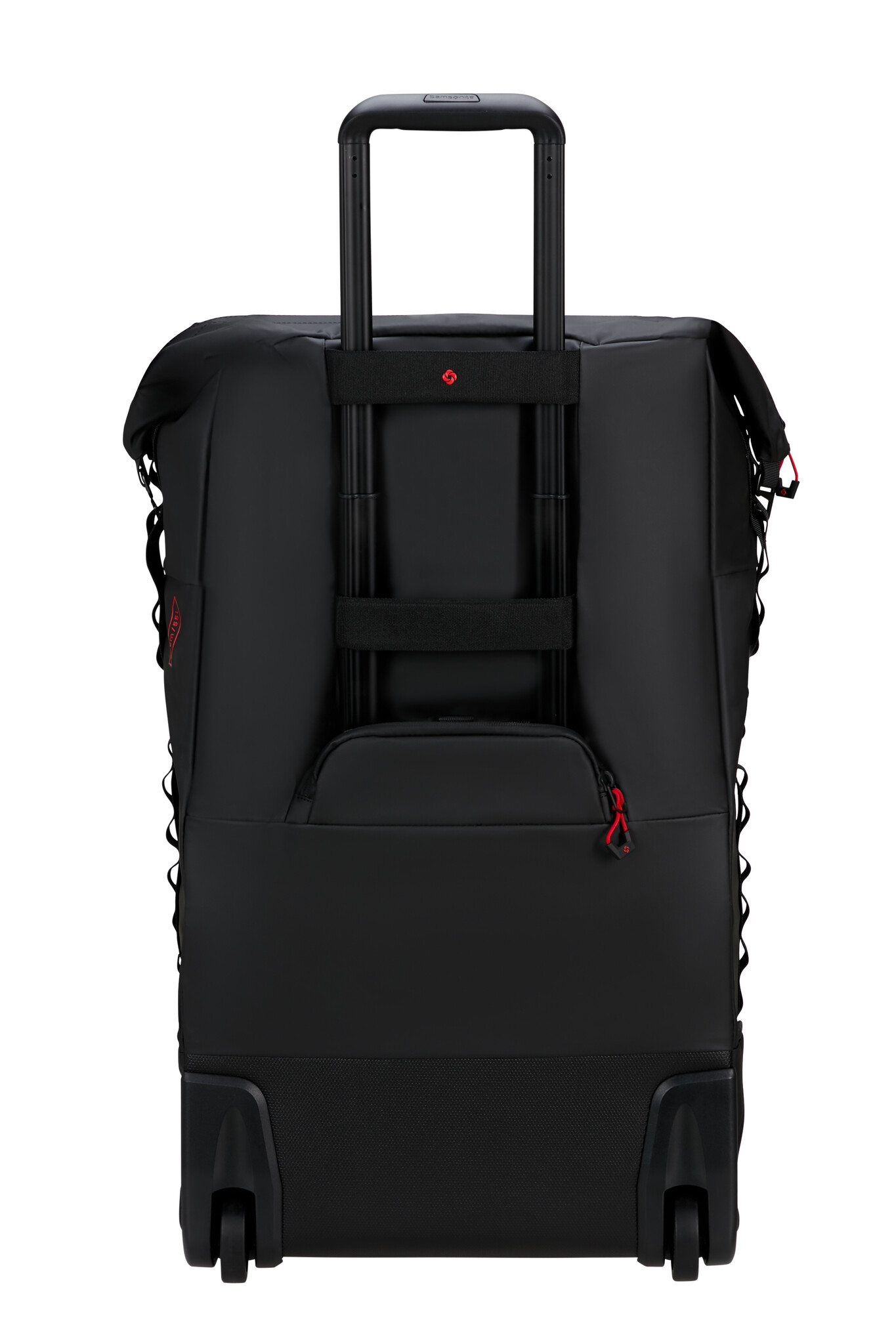 Samsonite Samsonite Ecodiver foldable duffle met wielen 4-in-1 zwart