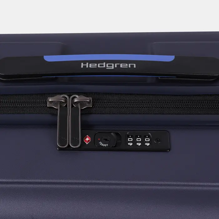 Hedgren Grip S 55cm spinner handbagage koffer peacoat blue