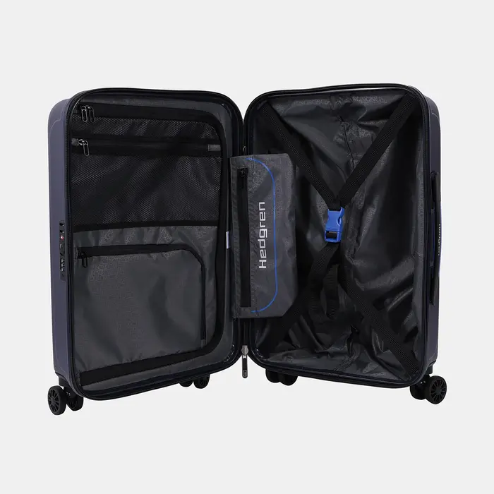 Hedgren Grip S 55cm spinner handbagage koffer peacoat blue