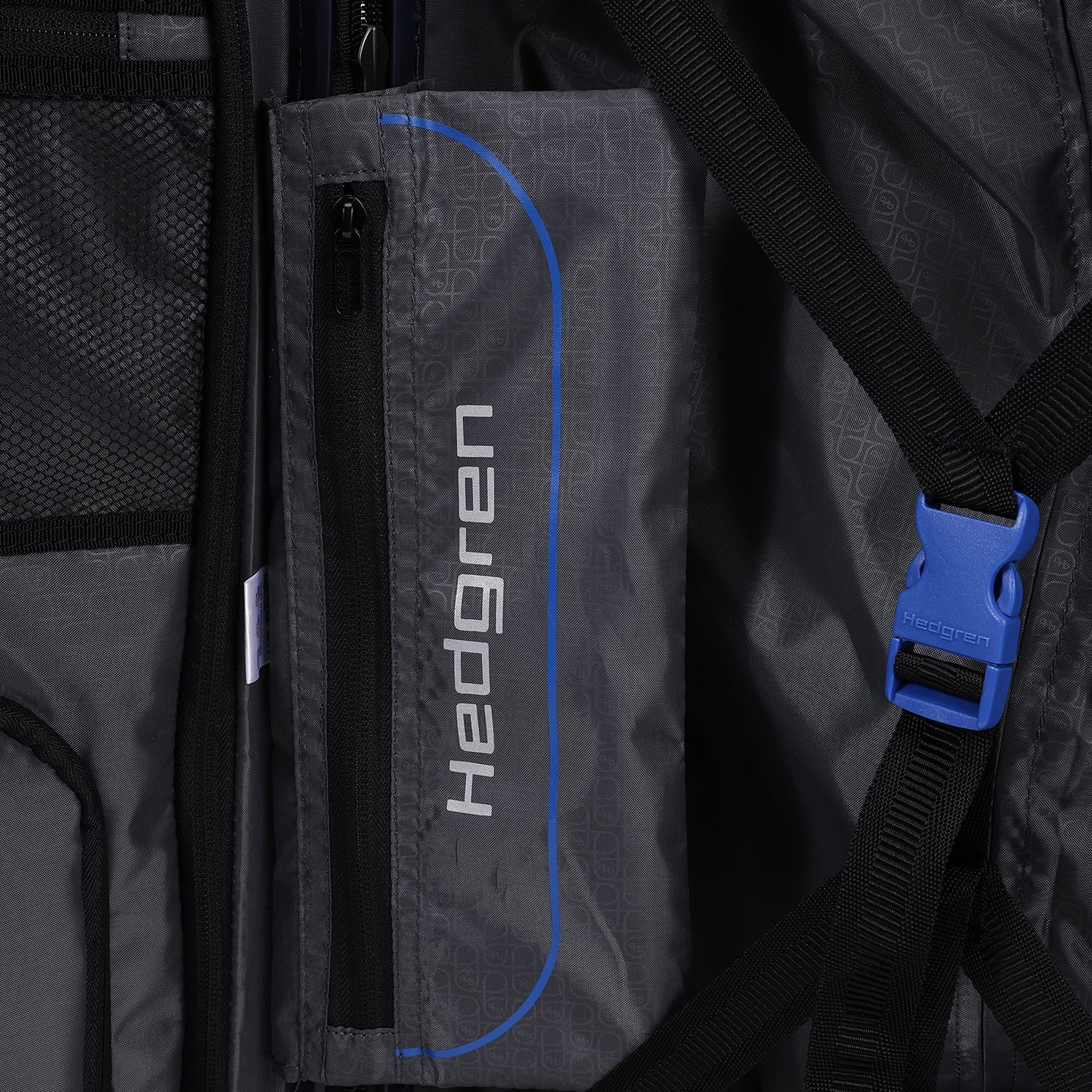 Hedgren Grip S 55cm spinner handbagage koffer peacoat blue