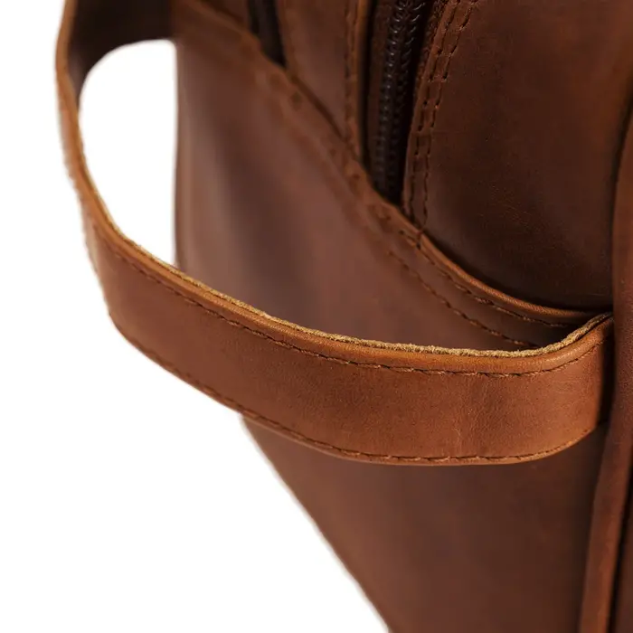 Chesterfield Stacey leren toilettas cognac