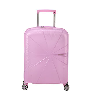American Tourister AT Starvibe spinner 55cm expandable metallic pastel lavender