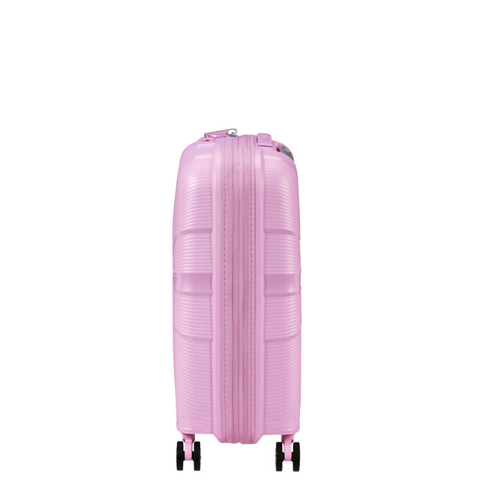 American Tourister AT Starvibe spinner 55cm expandable metallic pastel lavender