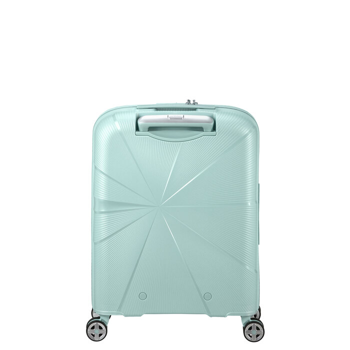 American Tourister AT Starvibe spinner 55cm expandable metallic surf blue