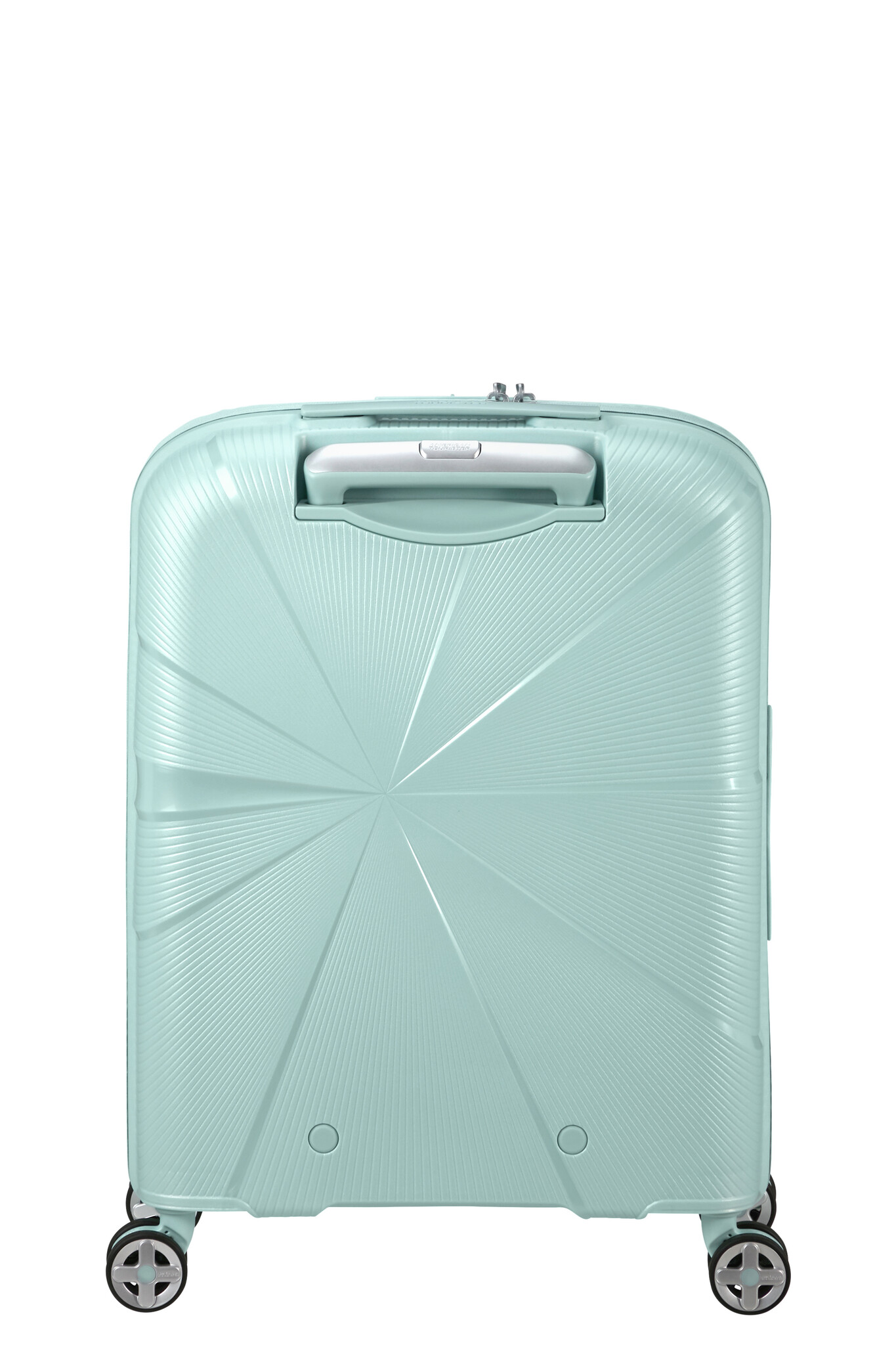 American Tourister AT Starvibe spinner 55cm expandable metallic surf blue