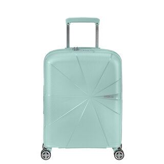 American Tourister AT Starvibe spinner 55cm expandable metallic surf blue