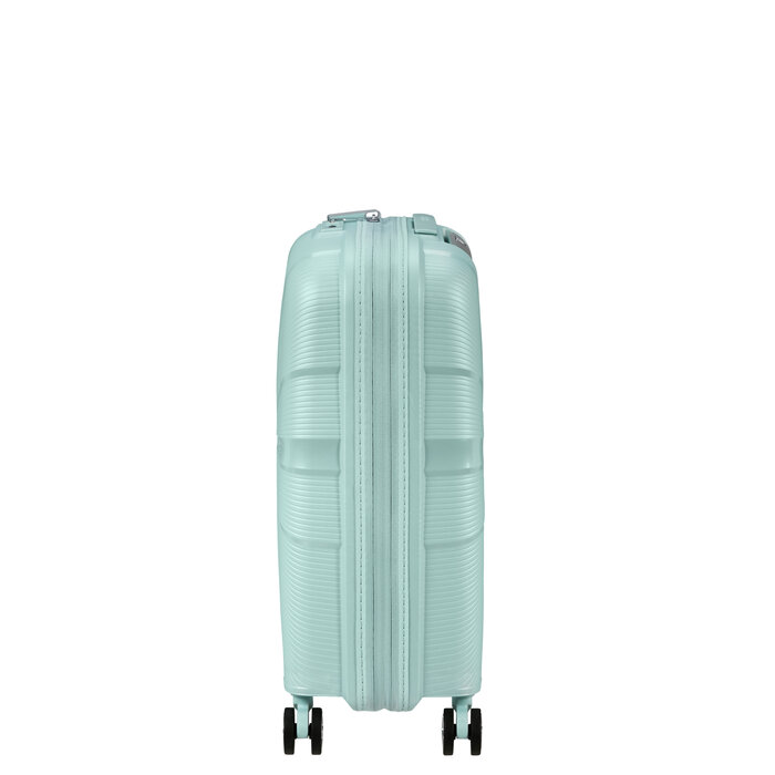American Tourister AT Starvibe spinner 55cm expandable metallic surf blue