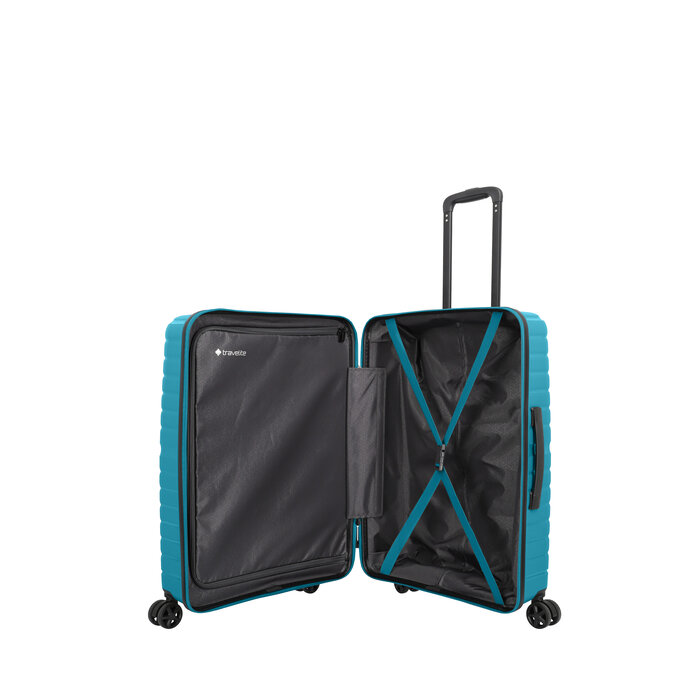 Travelite Trient M 66cm spinner-koffer petrol