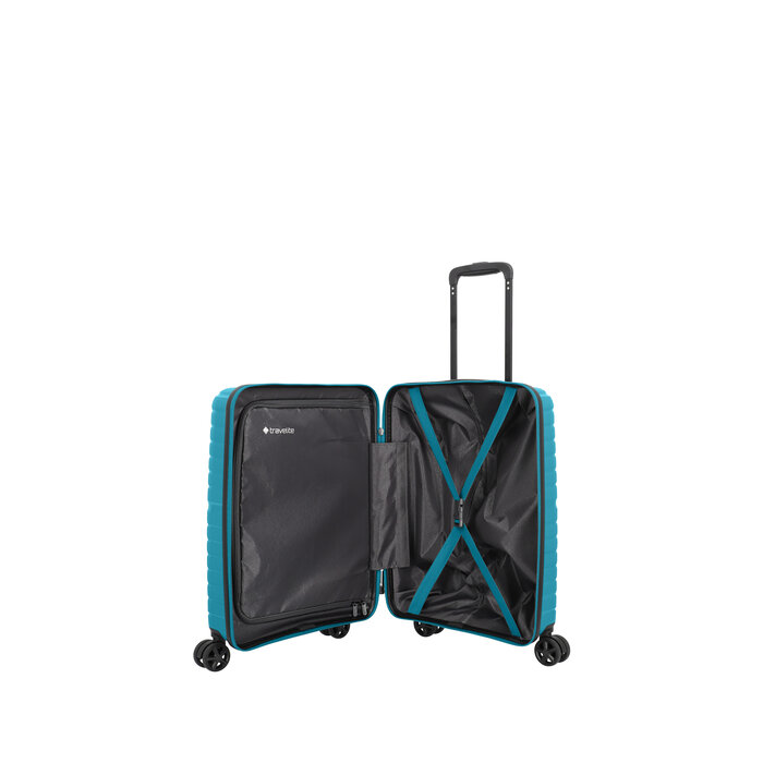 Travelite Trient 55cm handbagage-koffer petrol