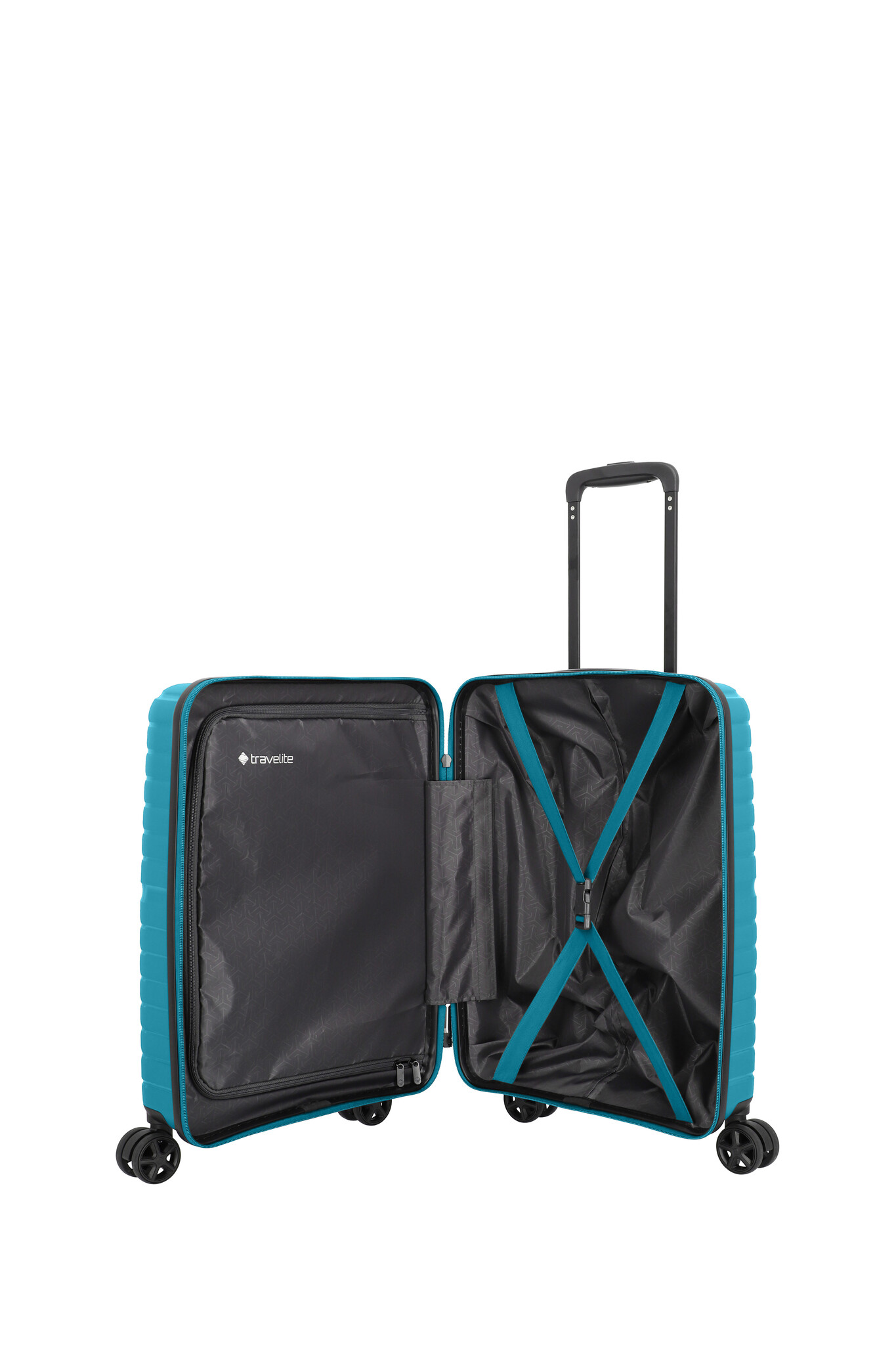 Travelite Trient 55cm handbagage-koffer petrol