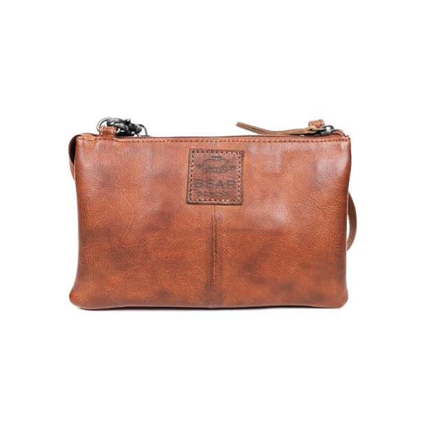 Bear Design Bear Design Uma schoudertasje cognac