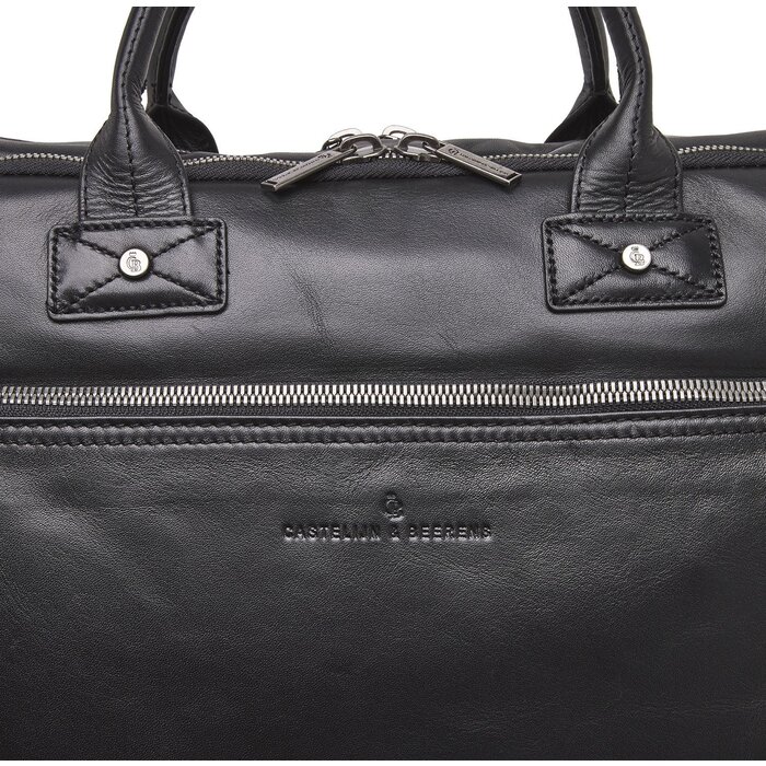 Castelijn en Beerens Firenze Business Laptoptas 17" + tablet RFID zwart