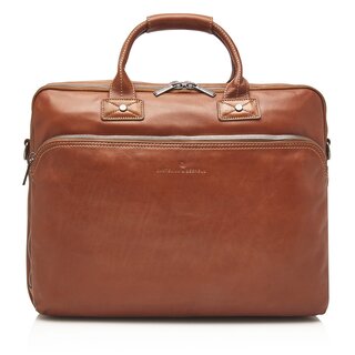 Castelijn en Beerens Firenze Business Laptoptas 17" + tablet RFID bruin