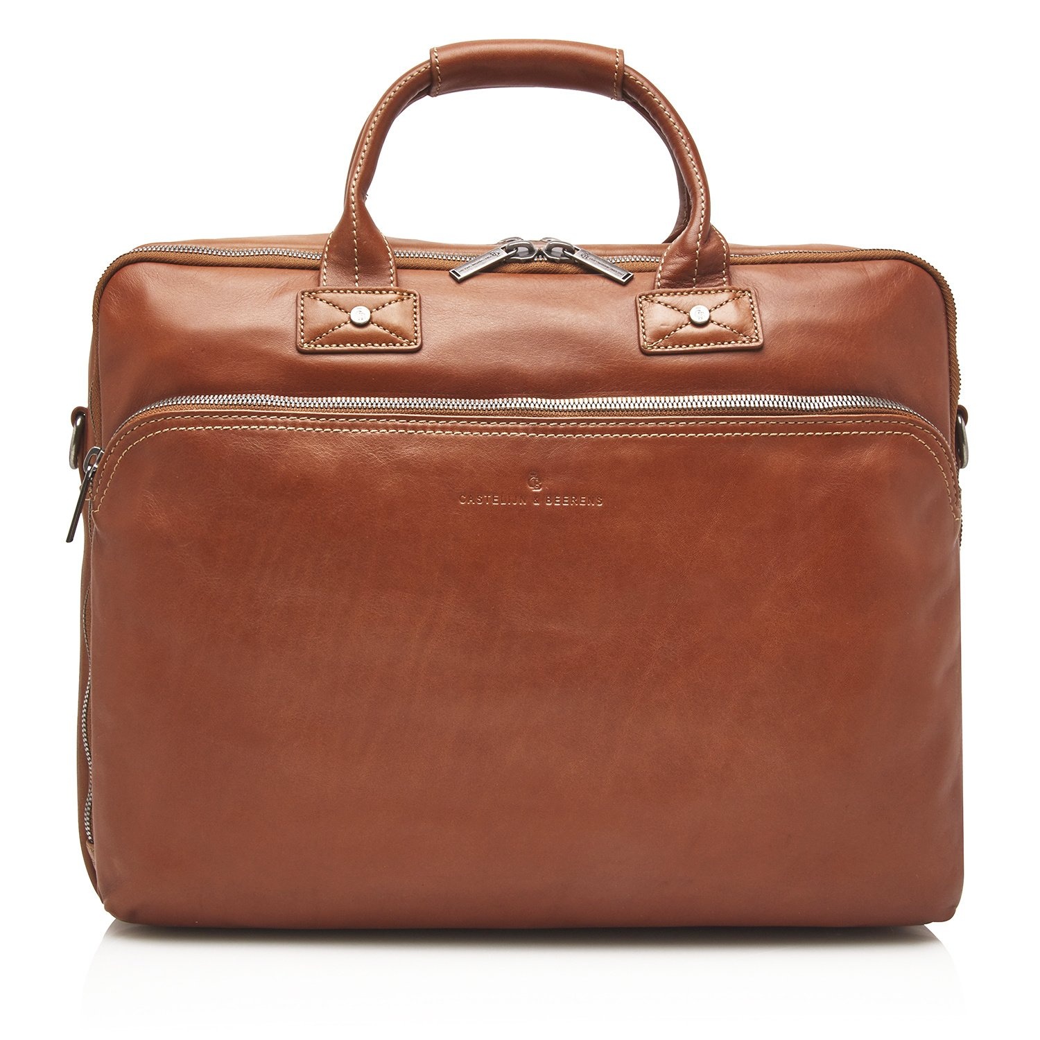 Castelijn en Beerens Firenze Business Laptoptas 17" + tablet RFID bruin