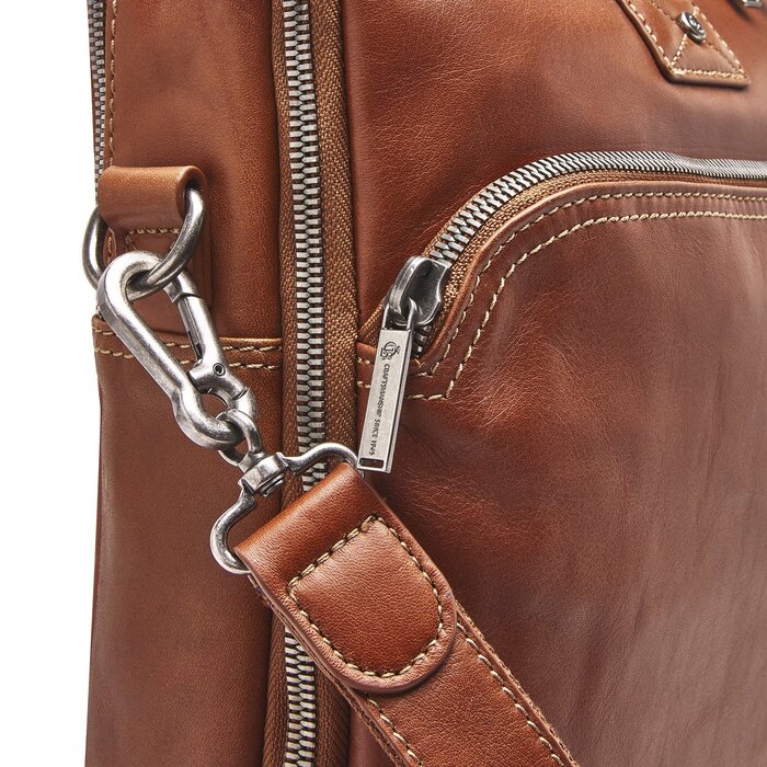 Castelijn en Beerens Firenze Business Laptoptas 17" + tablet RFID bruin