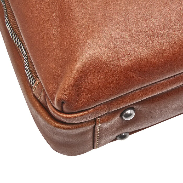 Castelijn en Beerens Firenze Business Laptoptas 17" + tablet RFID bruin