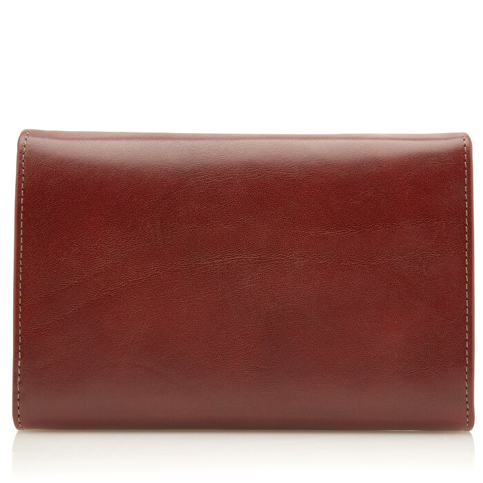 Castelijn en Beerens Gaucho Damesknip-overslag 8 pasjes RFID cognac