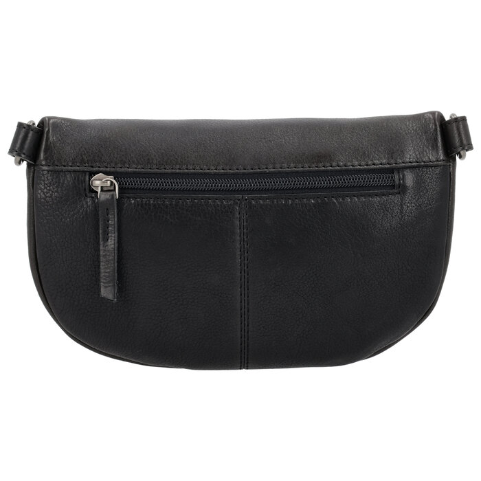 Hide&Stiches Hide&Stiches crossbody-heuptas zwart