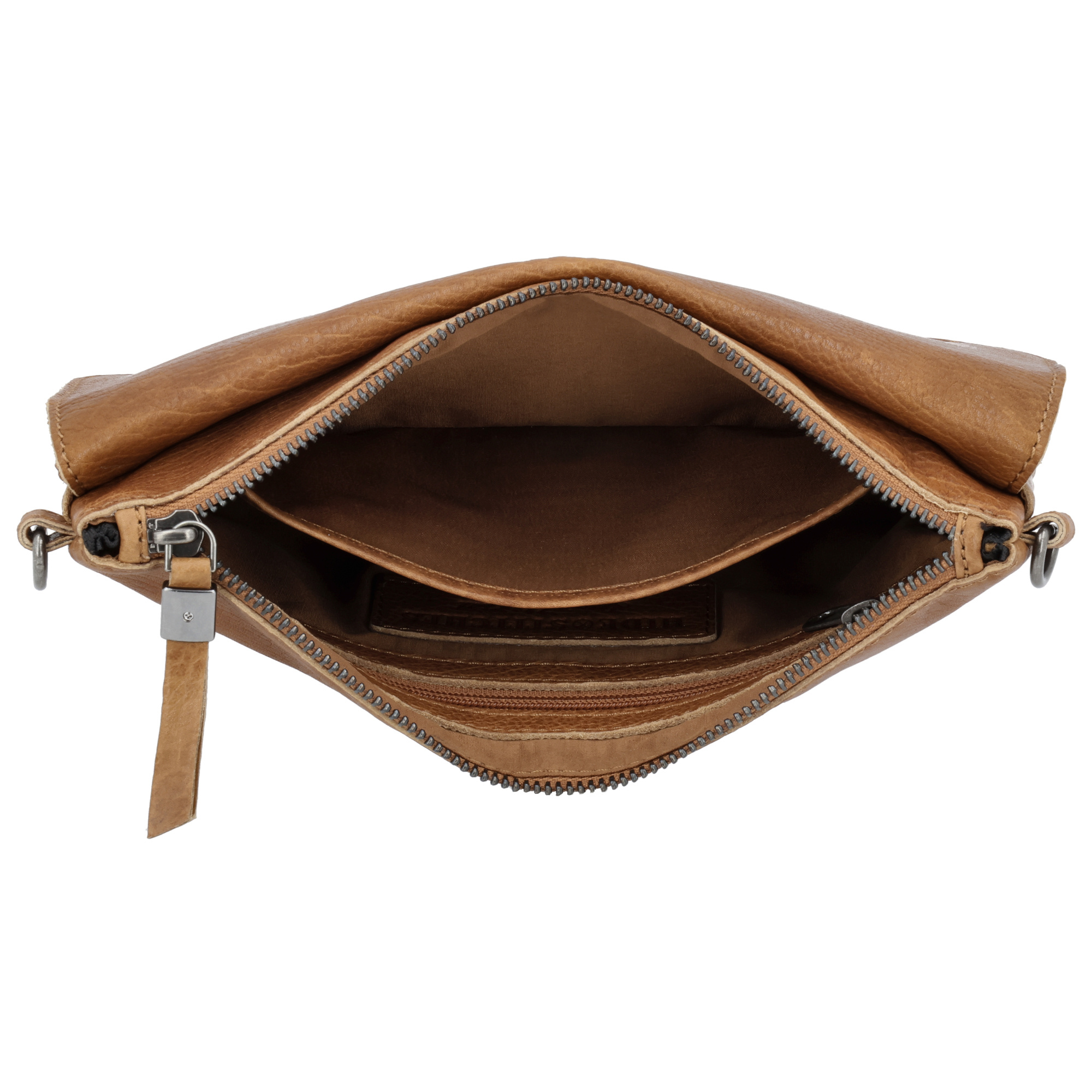 Hide&Stiches Hide&Stiches crossbody-schoudertas bruin