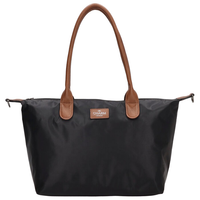 Charm London Charm London Buckingham Shopper zwart