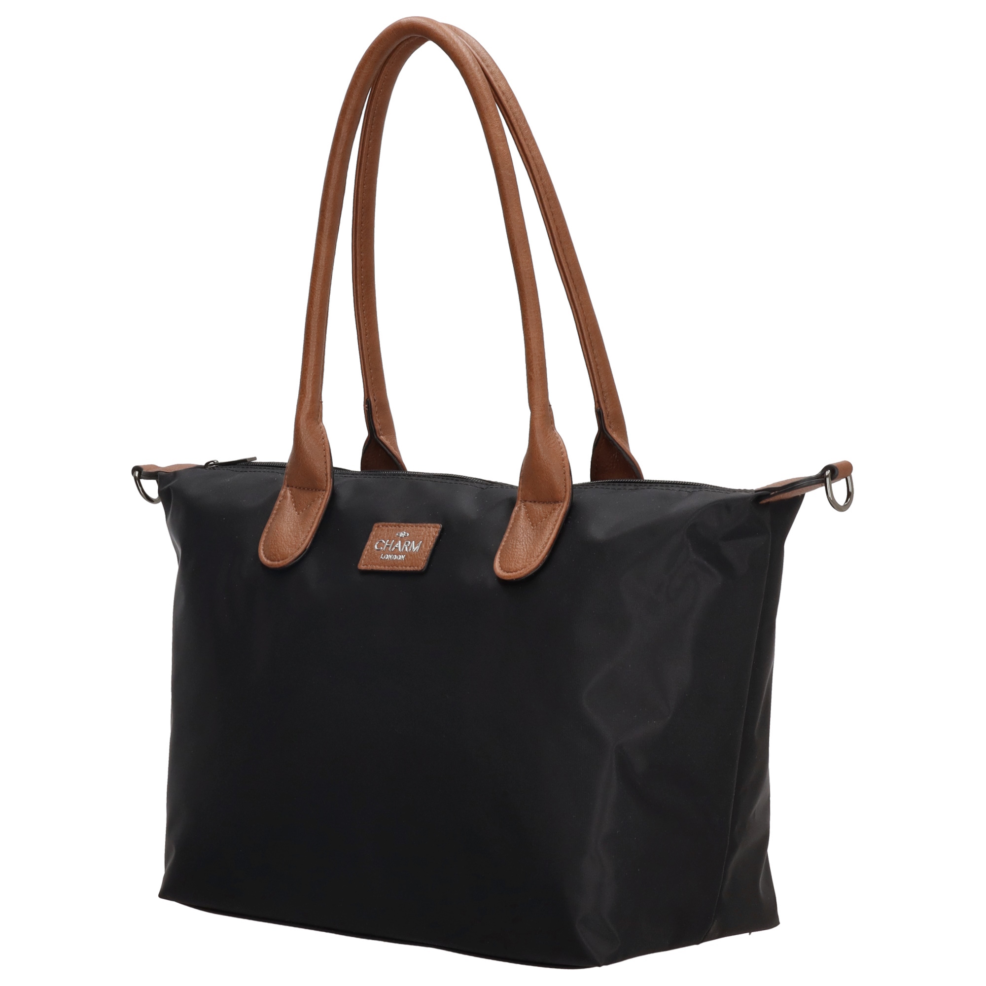 Charm London Charm London Buckingham Shopper zwart