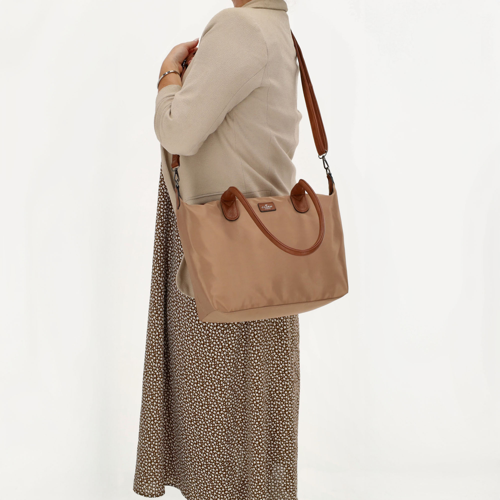 Charm London Charm London Buckingham Shopper taupe