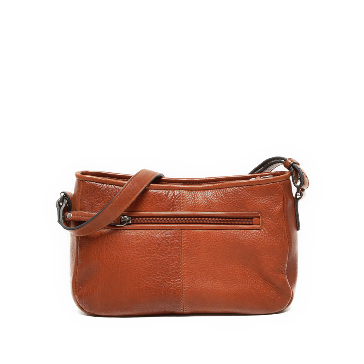 Berba Berba Lucca leren crossbody-tas 335-043 brandy