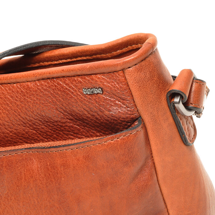 Berba Berba Lucca leren crossbody-tas 335-043 brandy