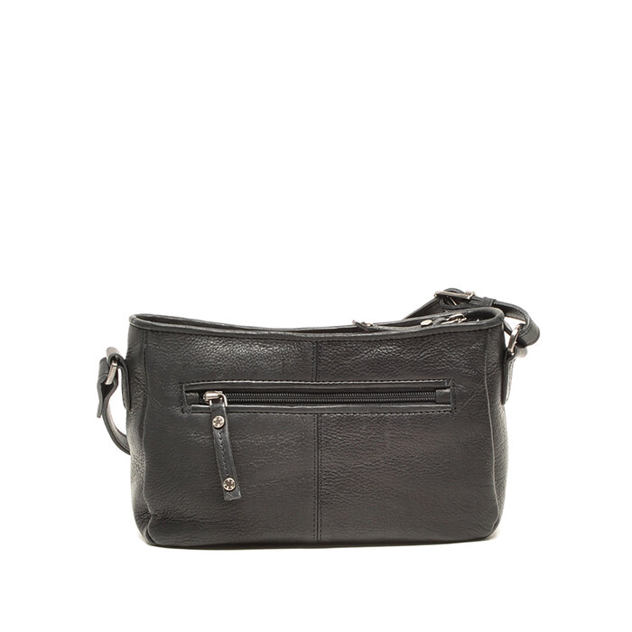 Berba Berba Lucca leren crossbody-tas 335-043-00 Zwart